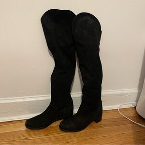 Stuart Weitzman Black Over-the-Knee Boots